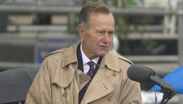 Former President Goerge HW Bush