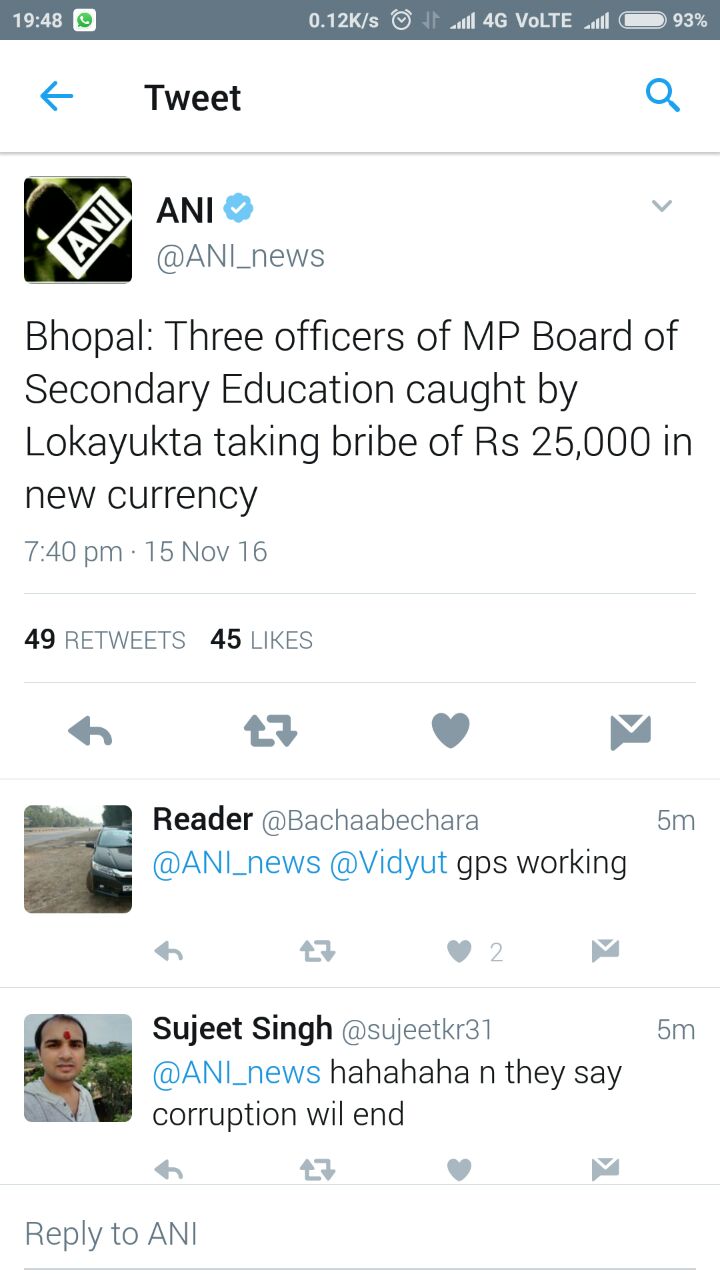 Bribe in India