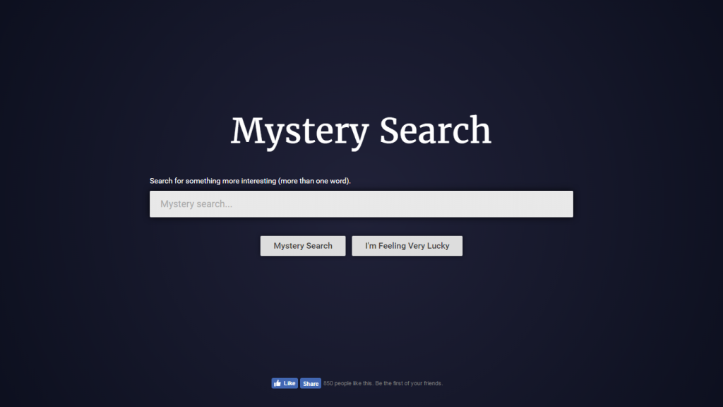 What is mystery Search