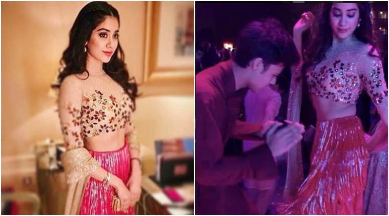 Janhvi Kapoor On Dance Floor With Akshat Ranjan